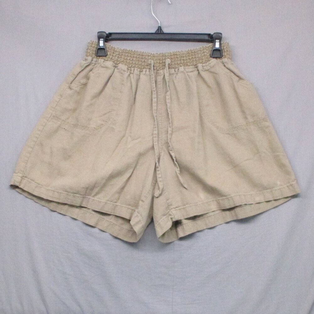 Hannah Paper Bag‎ Shorts With Pockets Beige Women Size | XL